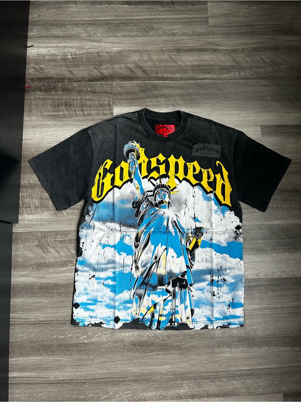 Men’s Black & Blue GodSpeed Tee